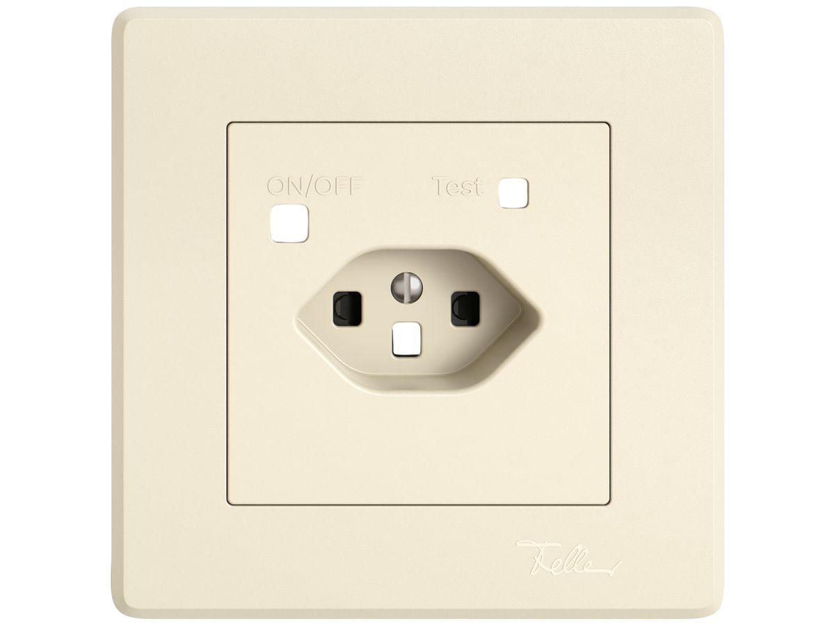 UP-Montageset EDIZIO.liv SNAPFIX® f.Fehlerstrom-Schutzsteckdose T23 Shutter cr