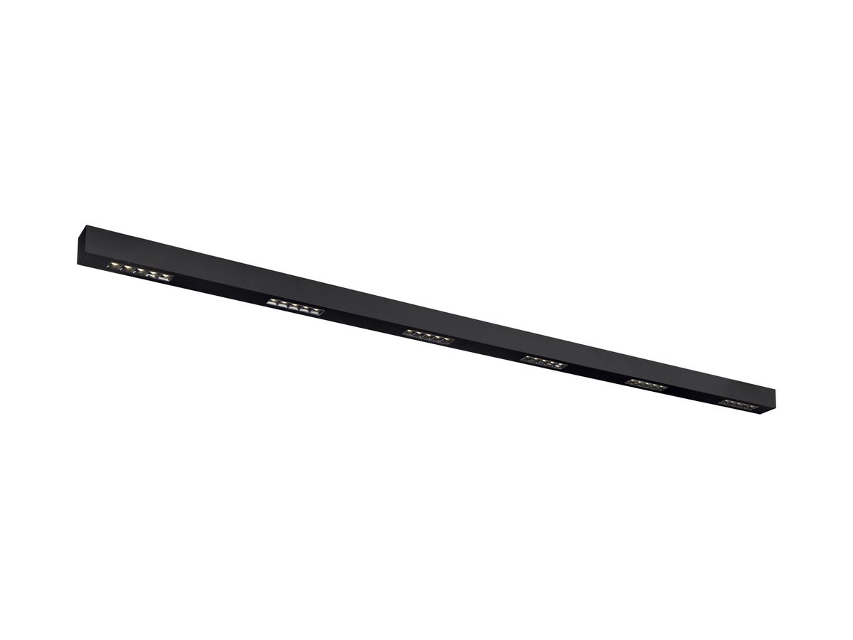 LED-Deckenleuchte SLV Q-LINE CL 85W 4600lm 4000K 30° UGR<10 2000mm schwarz