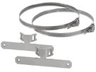 Befestigungsset Hensel f.befestigung von Mi-Gehäusern an Rohr, 60…150mm B=140mm