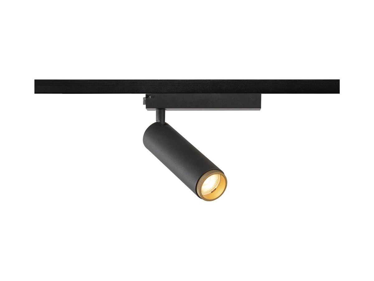 LED-Spot SLV GRIP M 1×15W 1000lm 920…930 42° DIM AD1PH Ø43×147mm schwarz