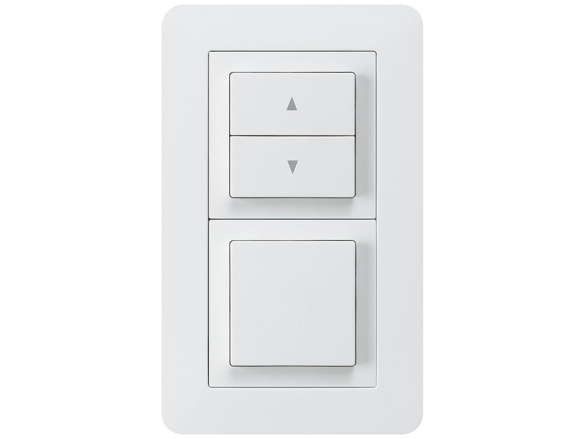 UP-Kombination kallysto.trend Gr.I-I vertikal Storenschalter+Schalter S3 weiss