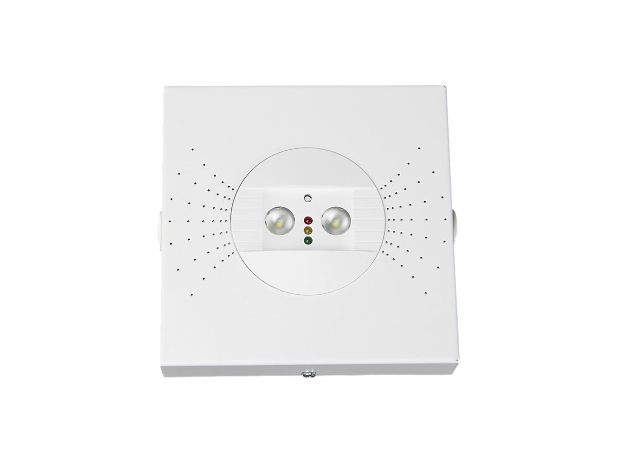 LED-Not-Spot CASP-C/W LED N230 2×3W, für Zentralbatterie