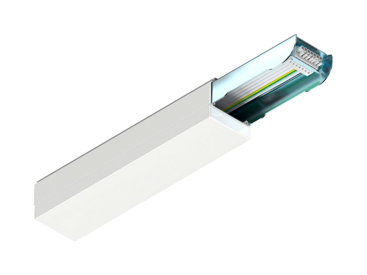 Einspeiser SLV Easylight FOB Durchgangsverdrahtung 7-polig weiss 436×65×60mm