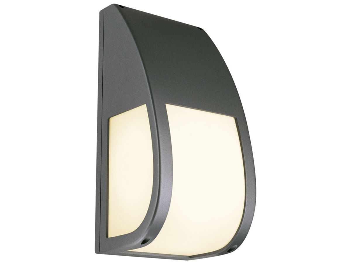 Wandleuchte SLV KERAS ELT, E27 25W IP54 anthrazit