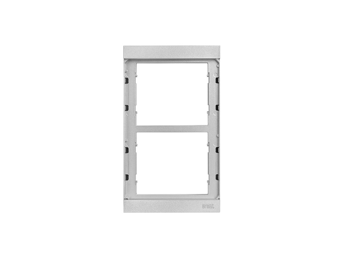Rahmenmodulhalter Urmet Alpha, 2×Modul, 125×217mm