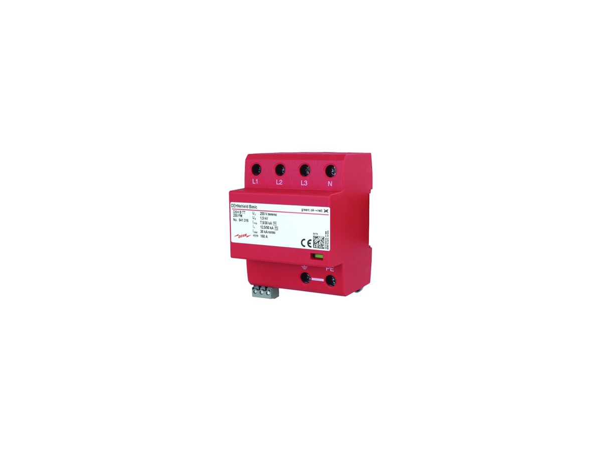 Kombiableiter DEHN SE DSH B TT 255 FM, TN-S, TT, 230V 30kA