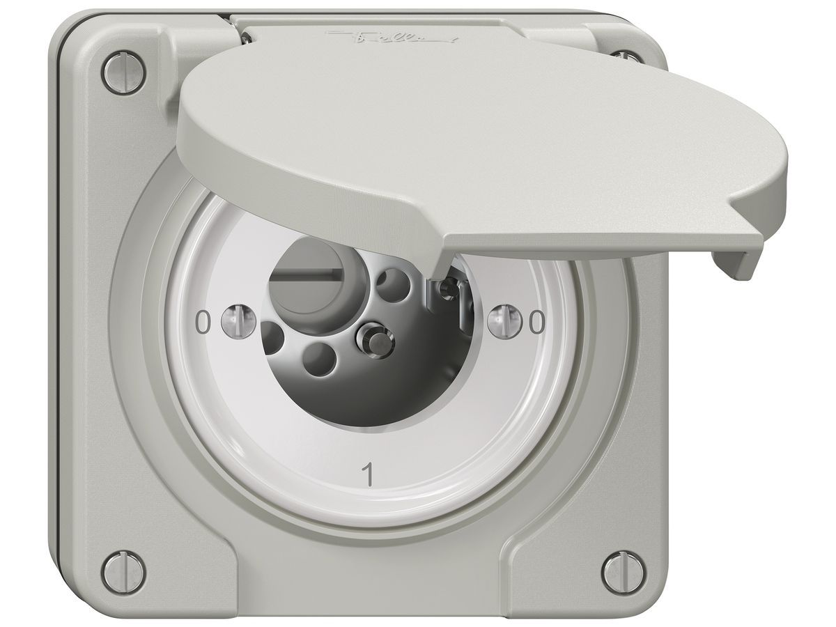 UP-Schlüsselschalter NEVO SNAPFIX® Ausschalter 1-polig 16A 400V 0-1-0-1 lgu