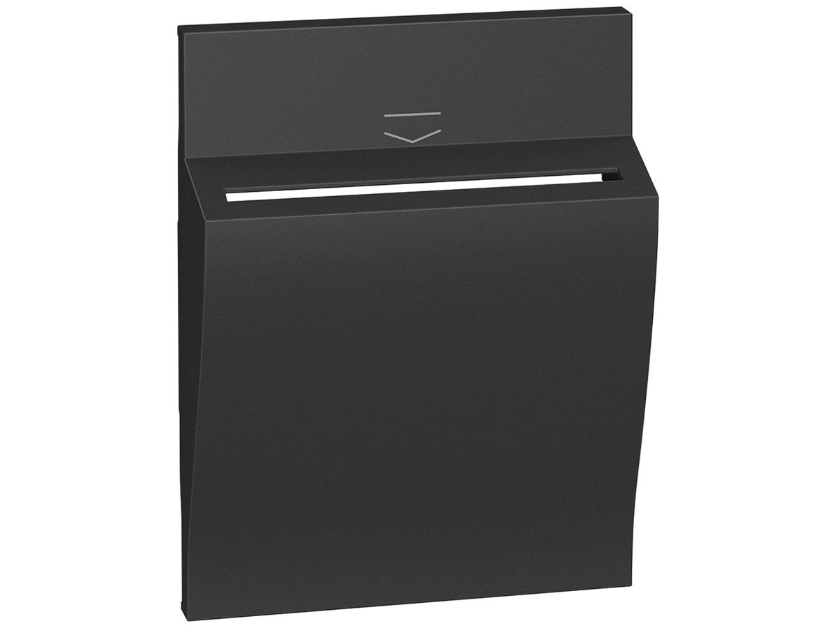 Abdeckung Living Now 3 Module für Hotelcard-Schalter schwarz