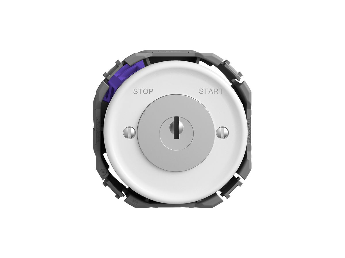 Schlüsselschalter STANDARDdue m.KABA 1007F/631984 1P STOP-START T=57mm ws