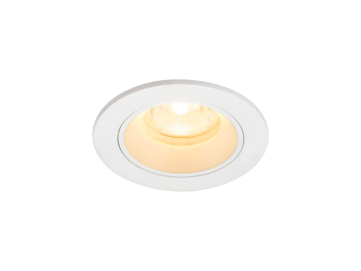 EB-LED-Deckenleuchte SLV NUMINOS XS 6.9W 950lm 3000K MB DALI DIM Ø65×45mm ws