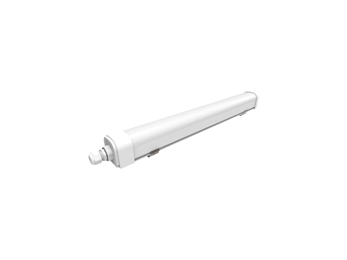 LED-Feuchtraumleuchte DOTLUX MISTRALeco 50W 6000lm 840 IP65 1.5m weiss