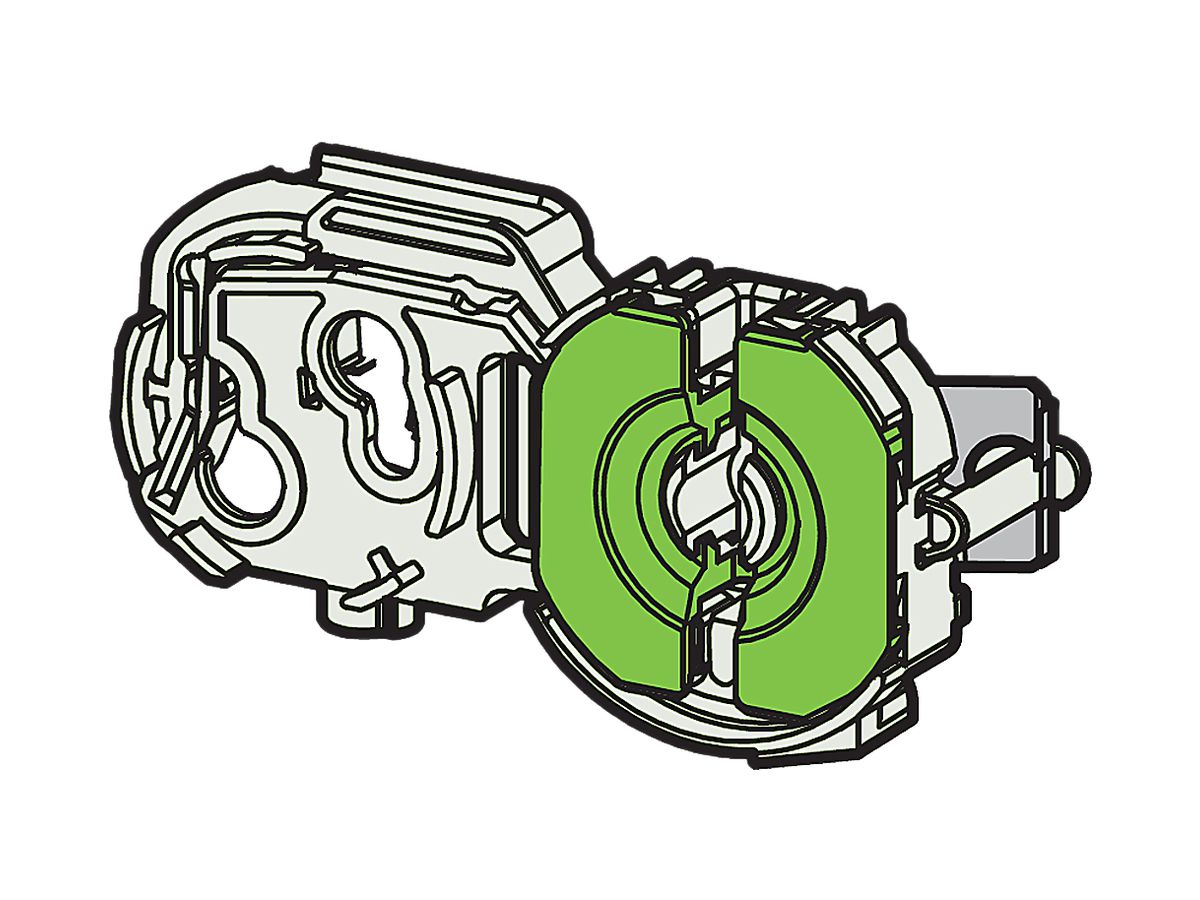 Lampenfassung G13, 3345-C/MAU-13-TR, gefedert