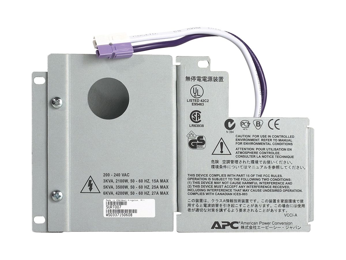 Input/Output-Kit APC Smart-UPS RT 3/5/6kVA für festverdrahteten Eingang/Ausgang