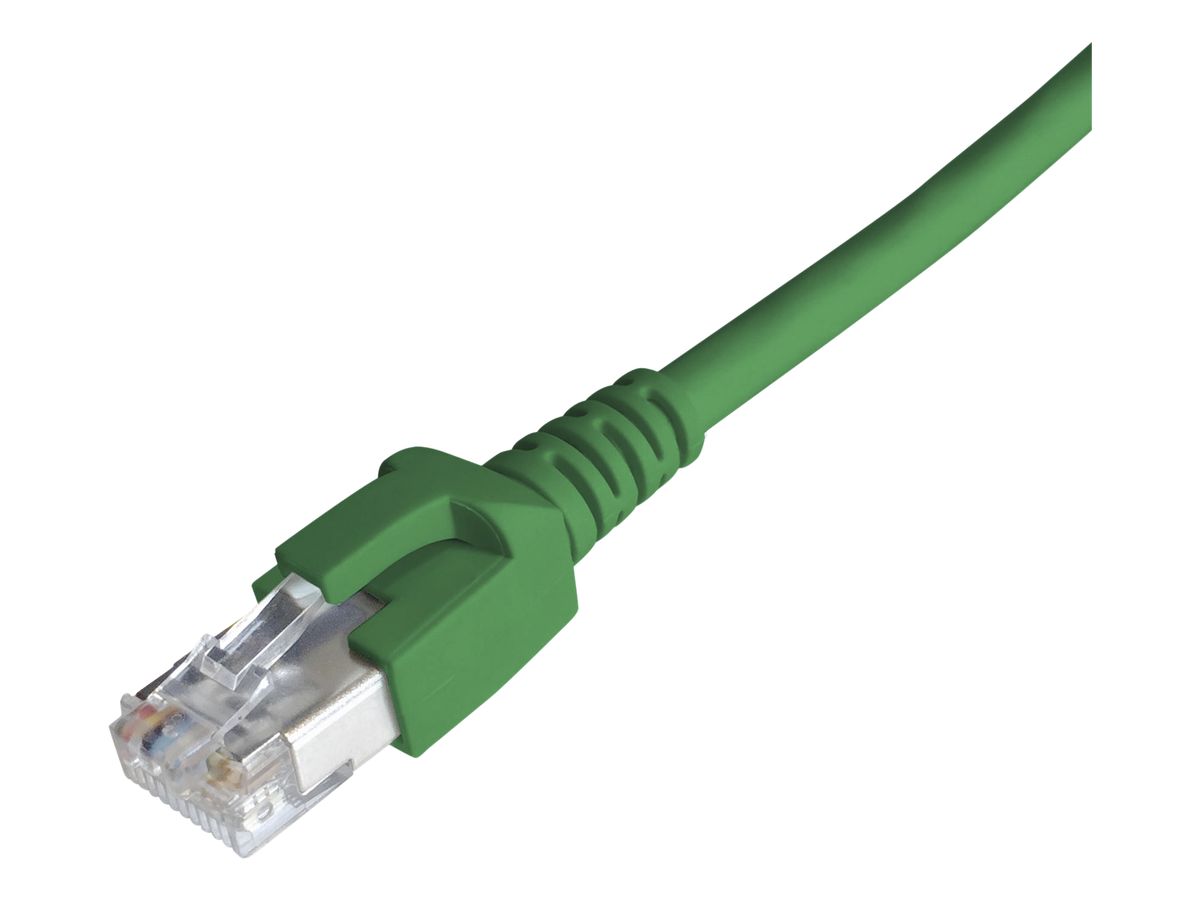 Patchkabel RJ45 Dätwyler 7702 4P, Kat.6A (IEC) S/FTP LSZH, grün, 30m