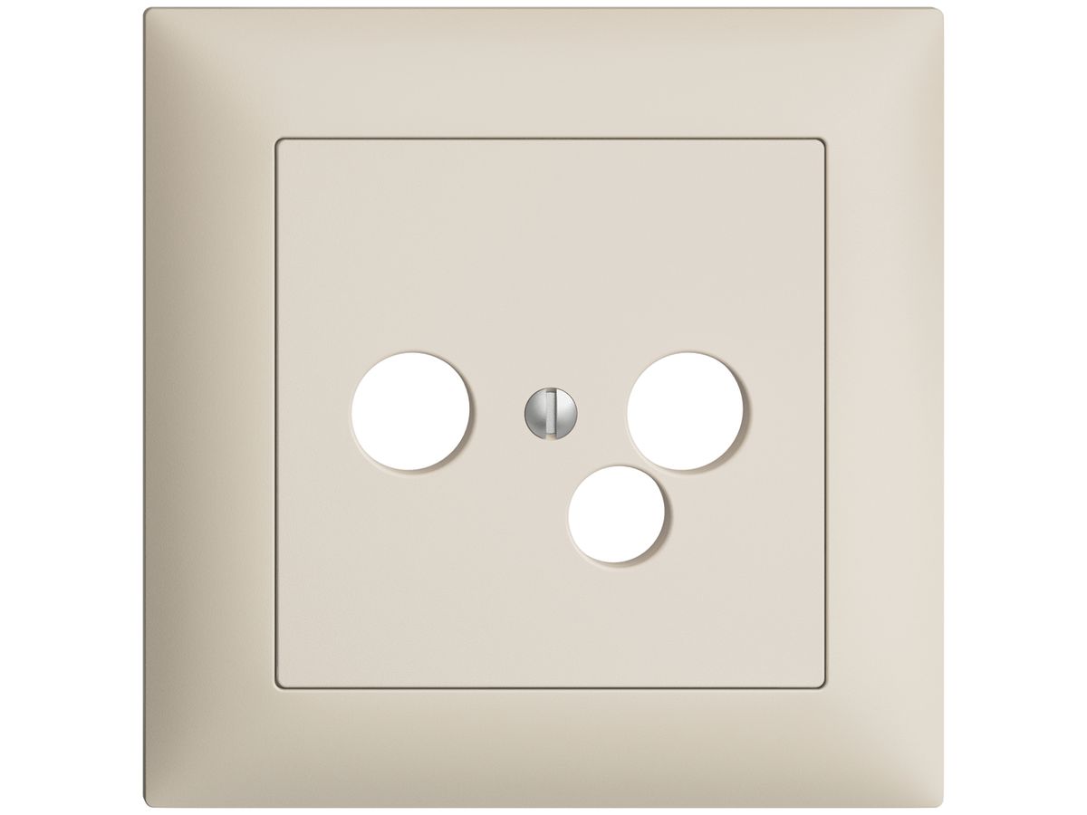 UP-Frontset EDIZIOdue crema 88×88mm