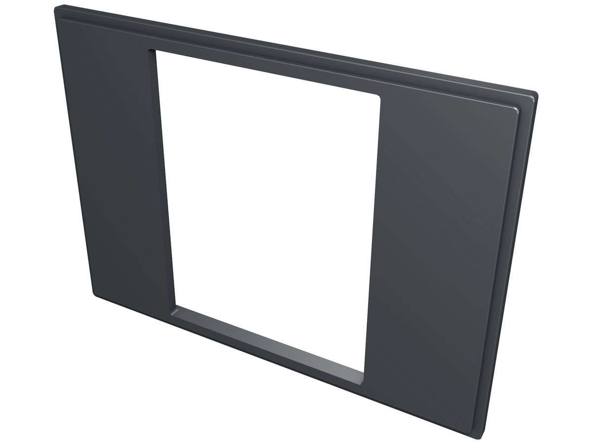 Blende R&M 215 FLF6/5 1 Port schwarz