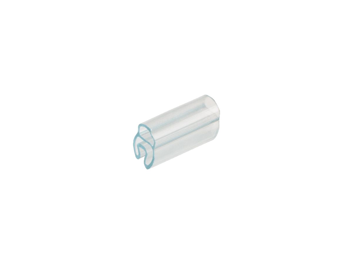 Tüllen WAGO für Kabelmarkierer 12mm Ader-Ø1.4…5mm, transparent