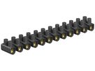 Klemmenleiste Bettermann 12P 4…10mm² 450V schwarz