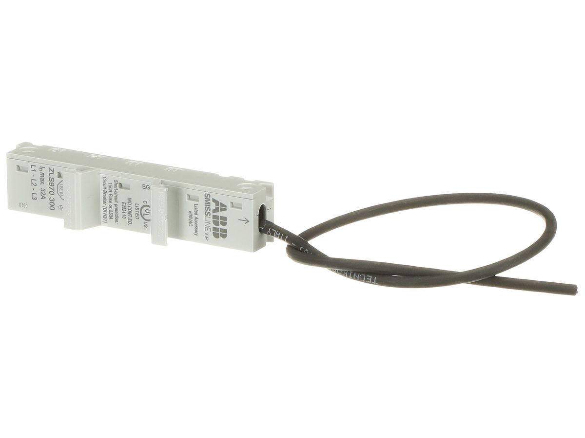 Adapter SMISSLINE TP DIN 32A 1P L1/L2/L3 Litze 300mm oben