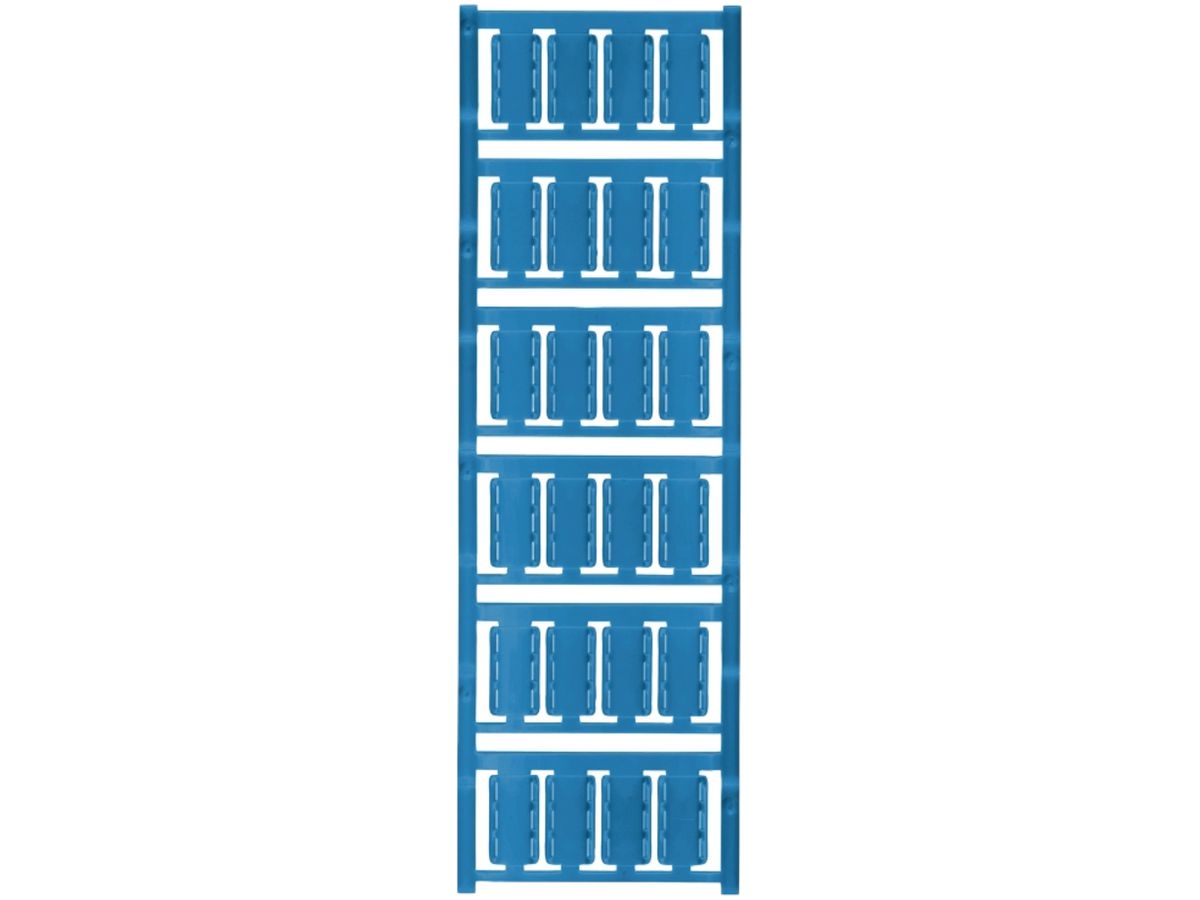 Kabelmarkierer Weidmüller MultiCard SFX für Ø7…40mm 24×9mm PA66 blau