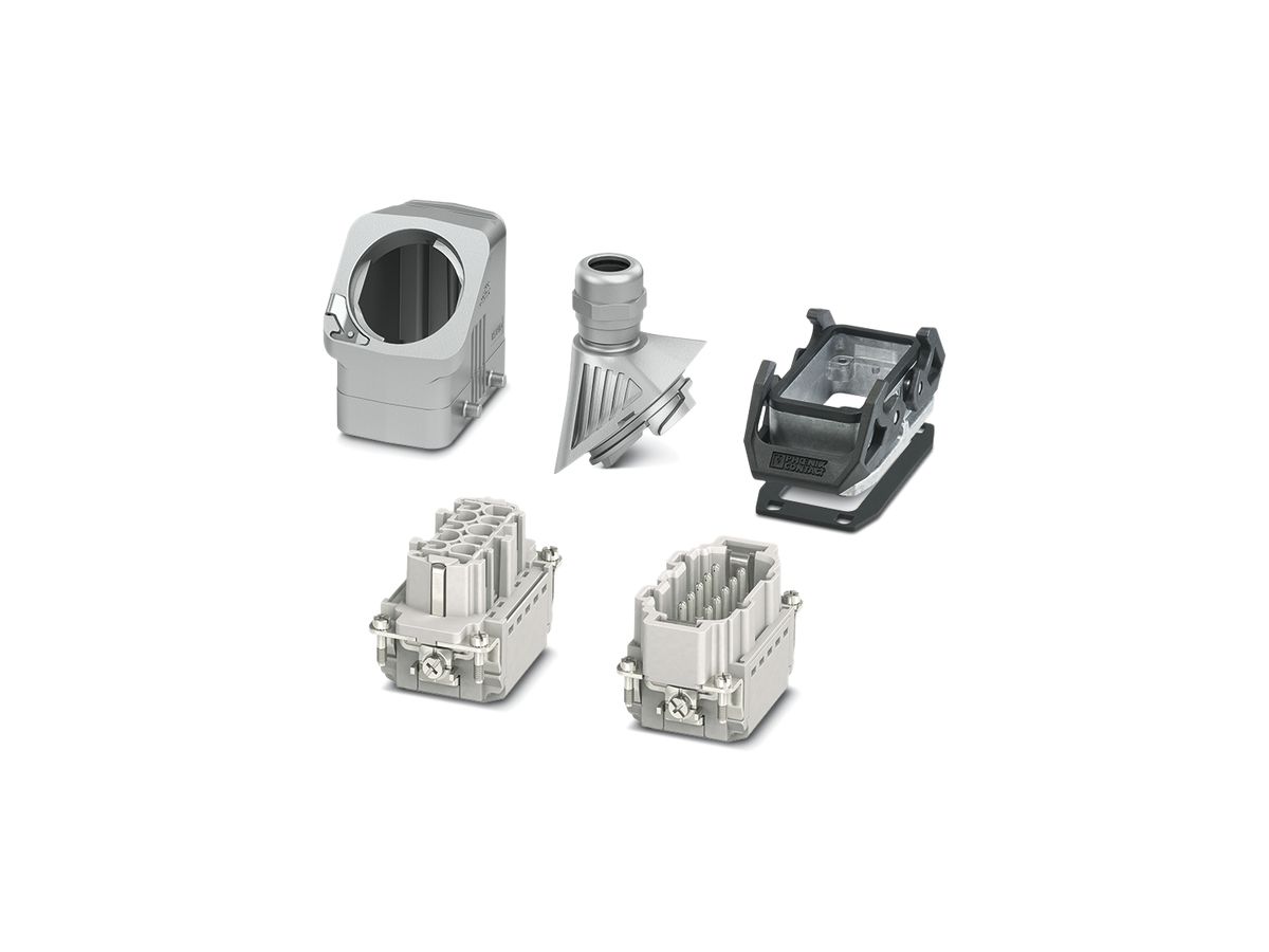 Steckverbinder-Set EVO-B10PT-BWD-HL-M25ELC-AL