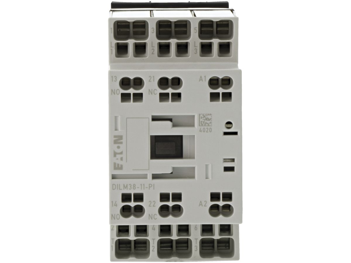 Leistungsschütz Eaton, 3P 18.5kW, 1S, 1Ö, RDC 24: 24…27VDC, Push-in-Klemmen