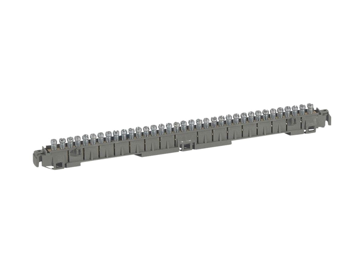 Klemmsteg 1×25+33×16mm² Messing
