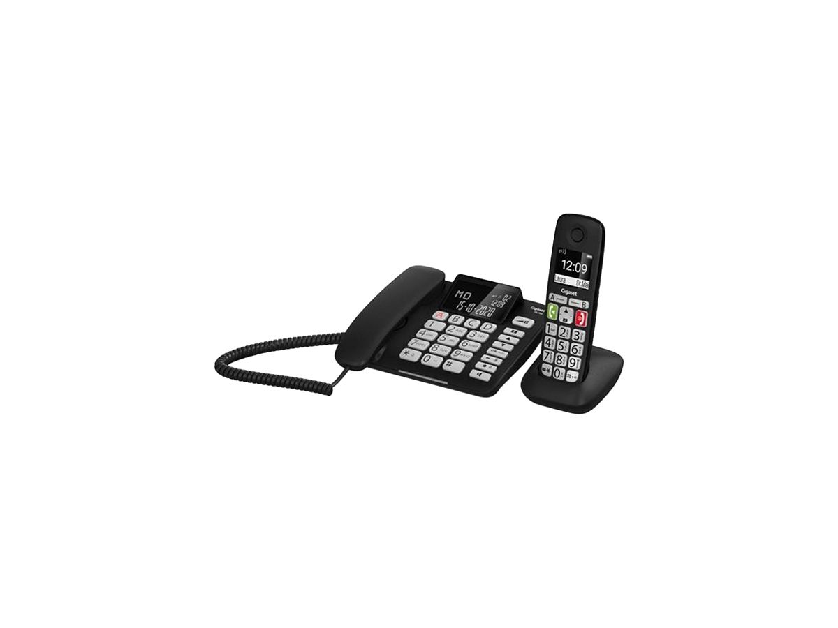 Set Schnurtelefon/schnurlos Gigaset DL780 Plus
