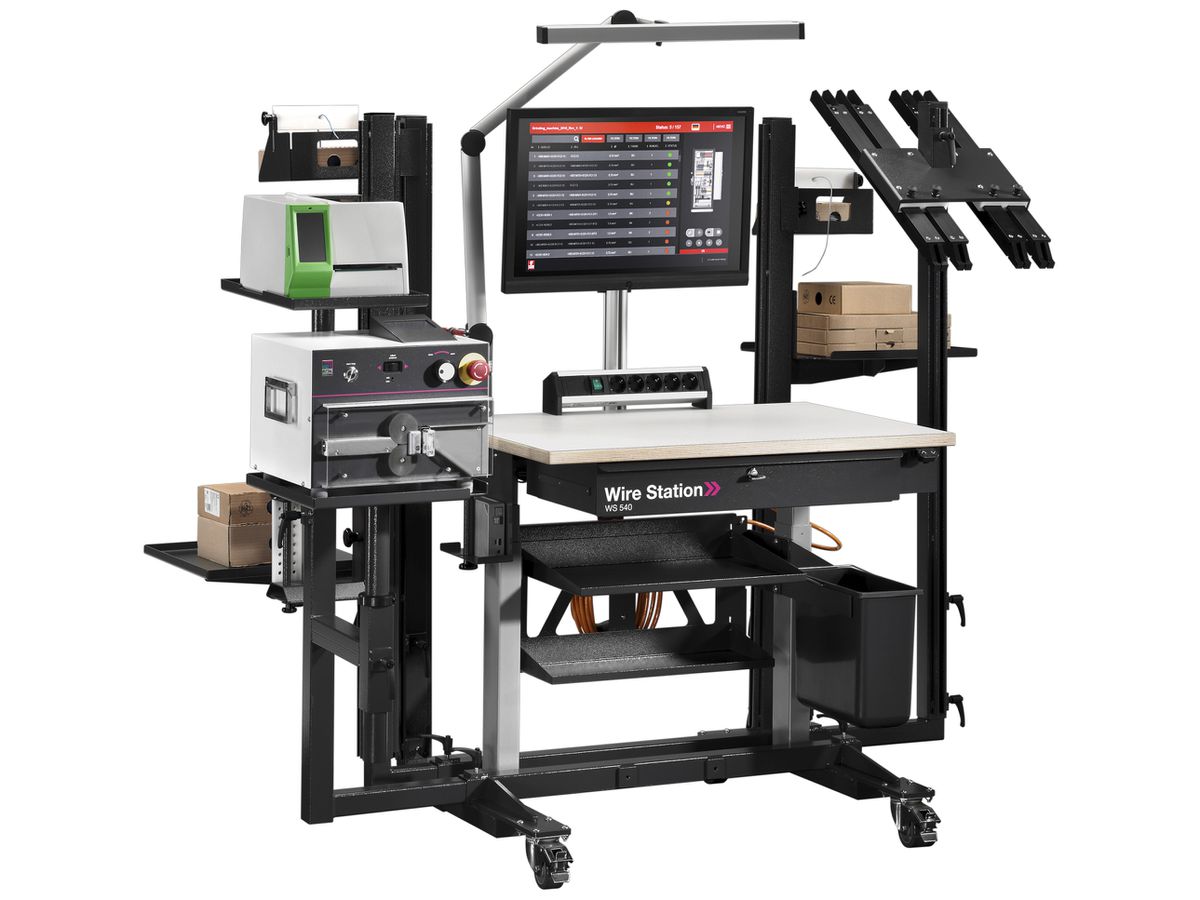 Werkbank Rittal AS 4051.132 Wire Station WS 540 Wire Terminal Edition
