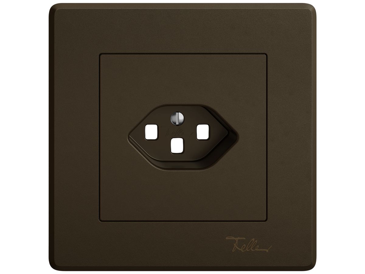 UP-Montageset EDIZIO.liv SNAPFIX® für Steckdose T23 br