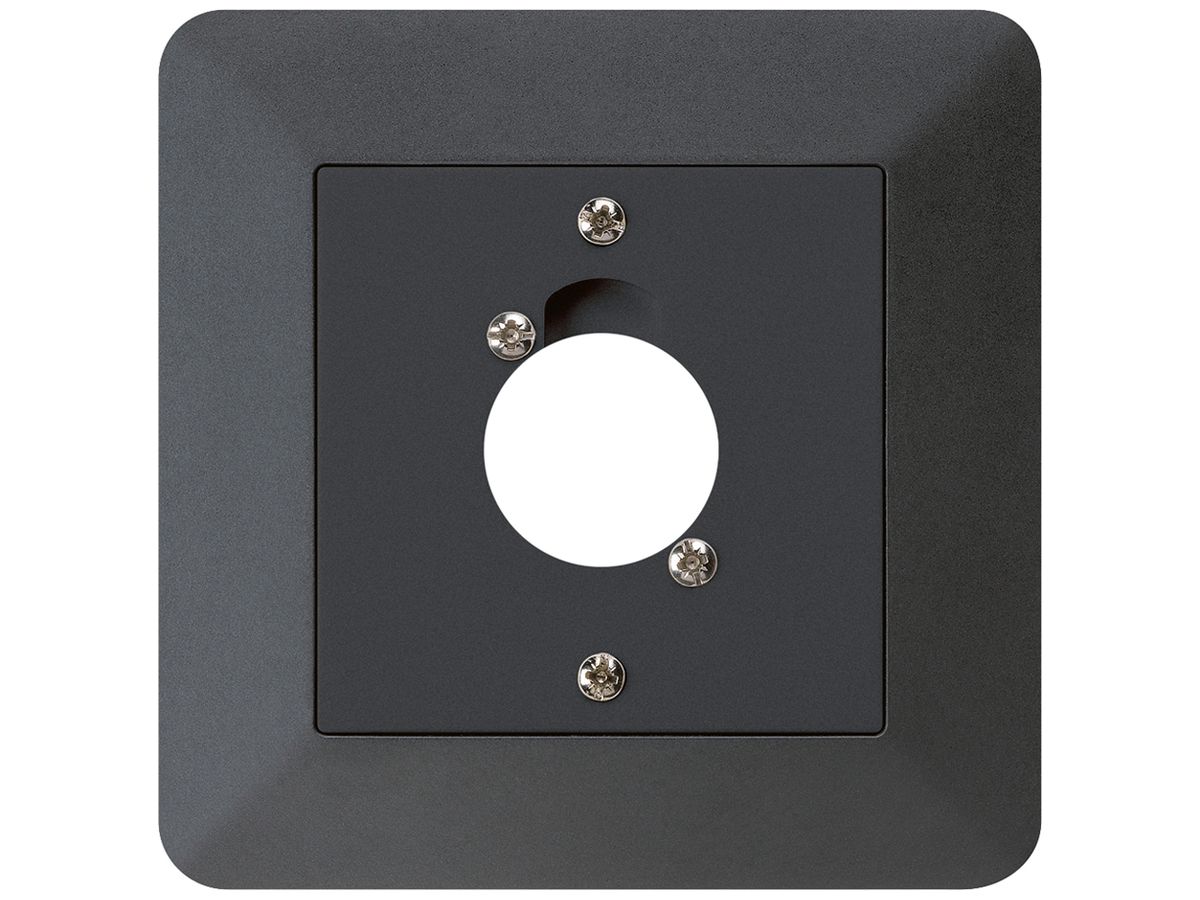 UP-Montageset für 1 XLR schwarz kallysto.trend