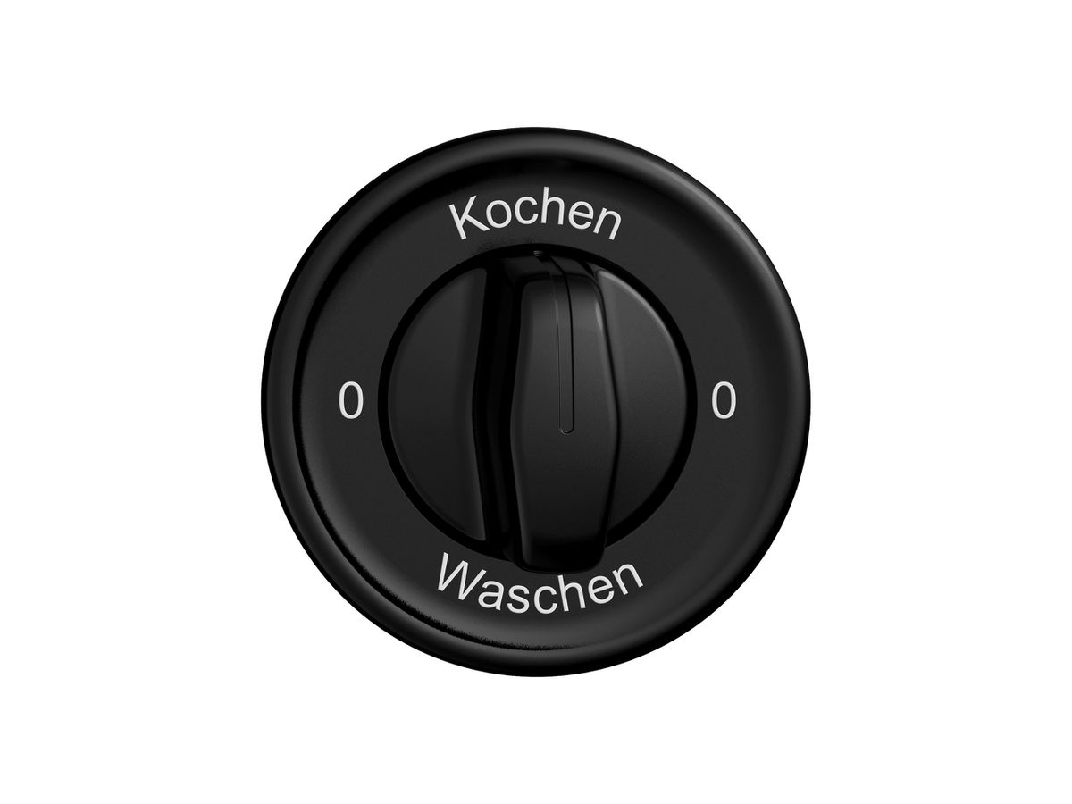 Montageset STANDARDdue SNAPFIX® f.Drehschalter m.Griff 0-Kochen-0-Waschen sz