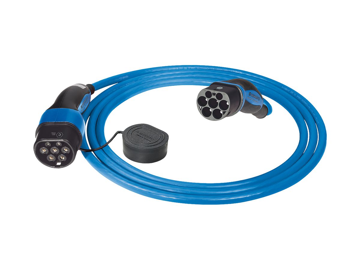 Ladekabel Mennekes AC 3-phasig Typ 2 Typ 2 Mode 3 20A 480V 7.5m