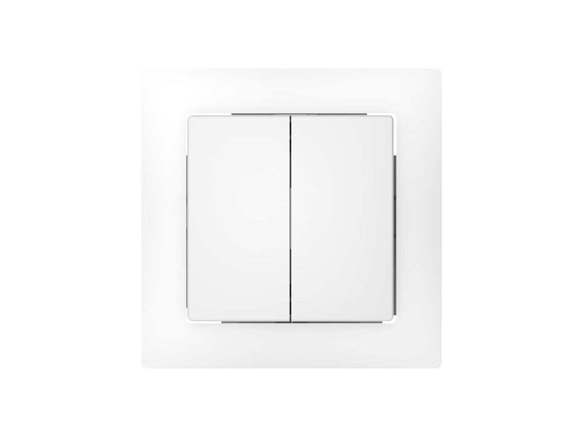 UP-Druckschalter SIDUS E 1/3+3/1L weiss