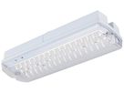 LED-Sicherheitsleuchte SLV P-LIGHT IP65 6W 90lm 6000K bat 3h ST 352×117mm weiss