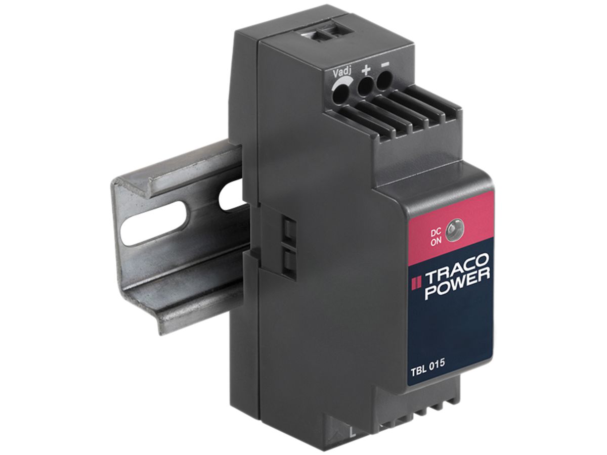 REG-Netzteil Traco TBL 015-112, 15W 1.25A 12VDC 1.5TE