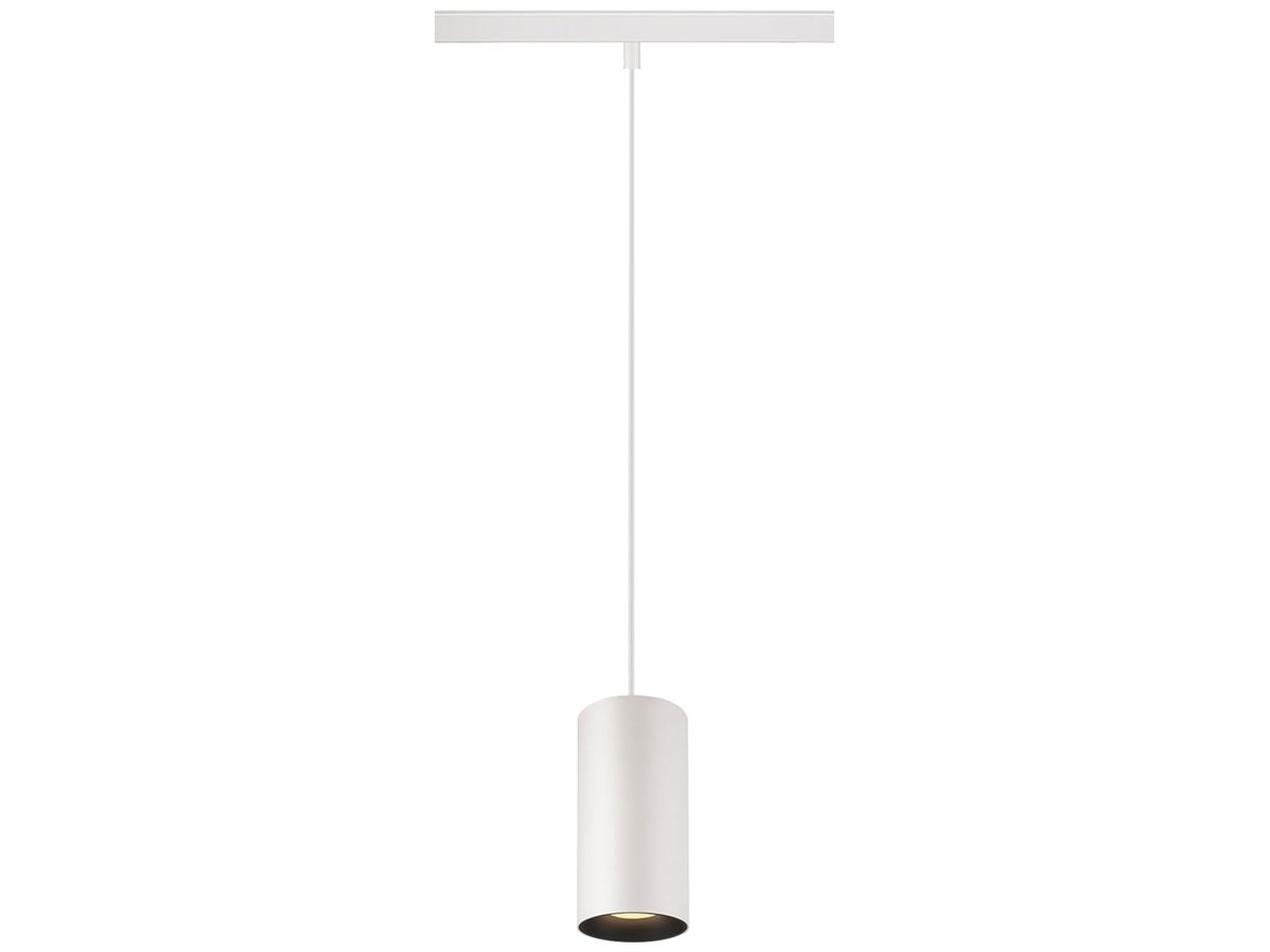 LED-Pendelleuchte SLV NUMINOS S 48V TRACK DALI 16W 1060lm 930 Ø60 ws/sz 20°