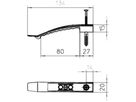 Kabelklammer Bettermann 2032 SD 1×8 NYM3×1.5 hellgrau