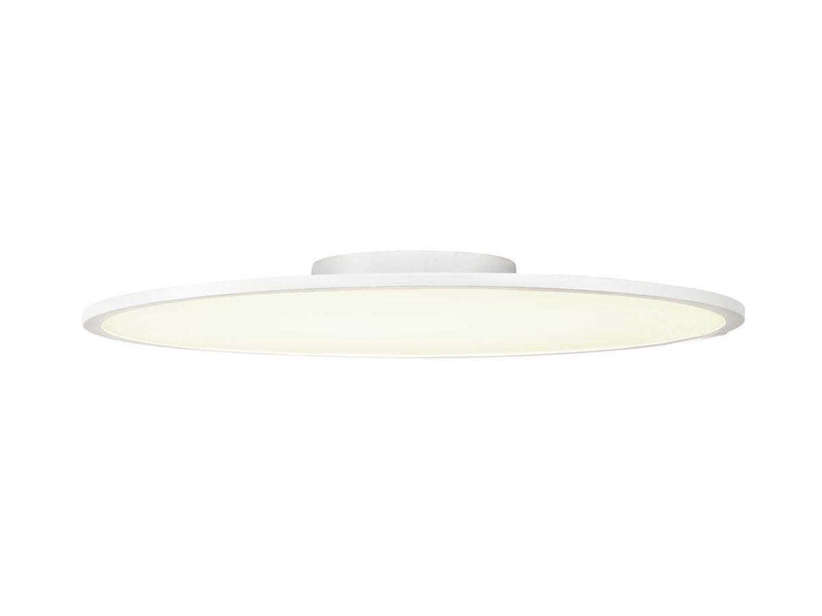LED-Deckenleuchte SLV PANEL 60 ROUND DALI 43W 3300lm 4000K Ø600×55mm weiss
