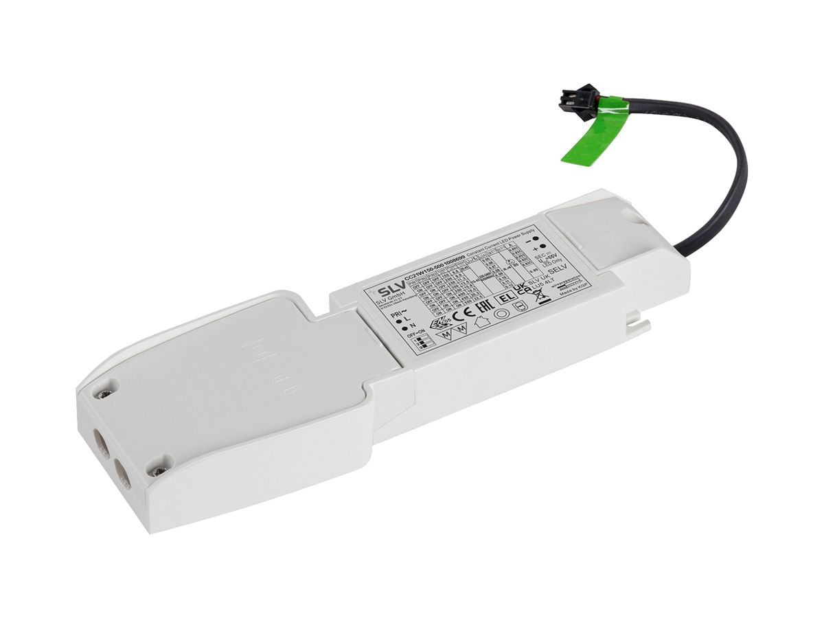 LED-Betriebsgerät SLV NUMINOS 22.5W 500mA 137.5×44×23mm