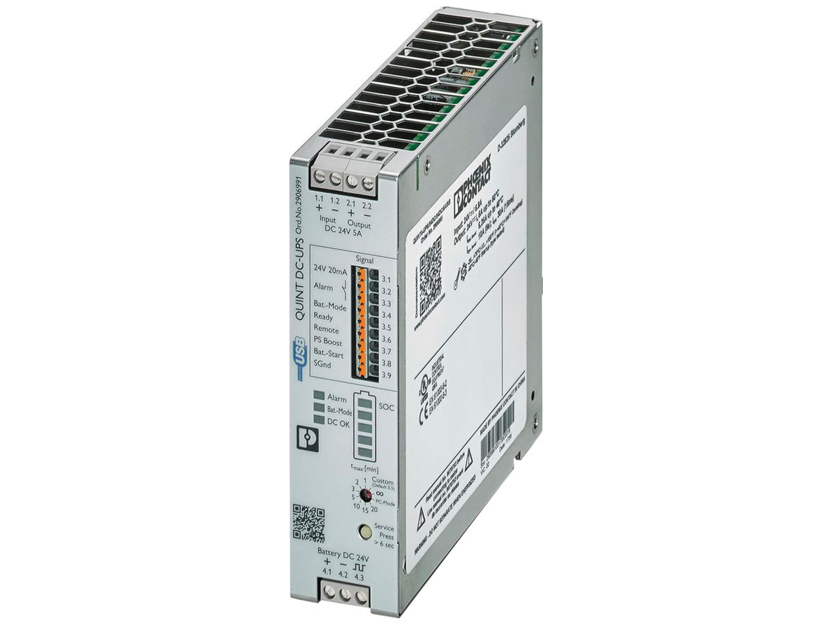 USV-Anlage PX QUINT USV 18…30V 18…30V Offline