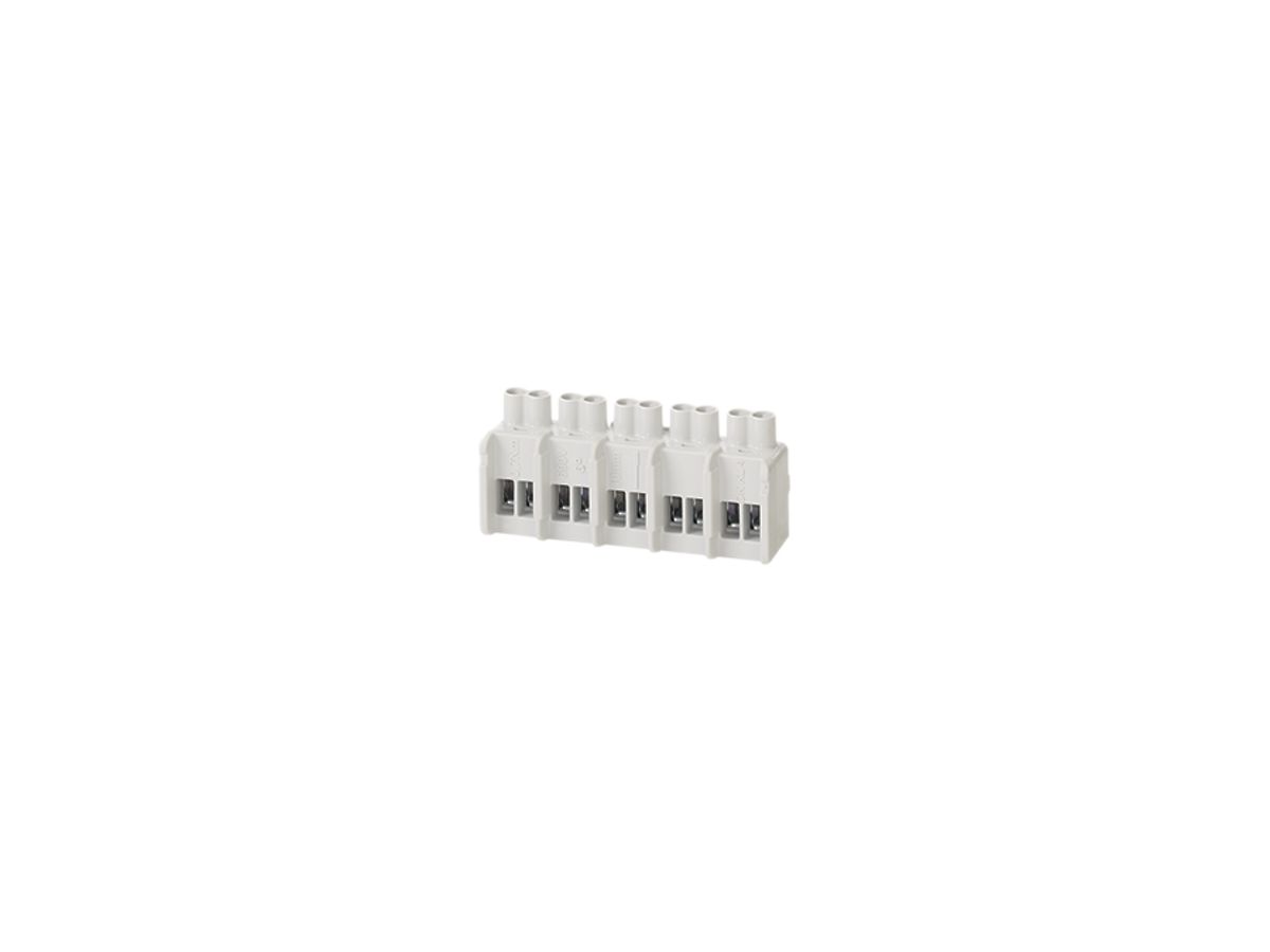 Klemmeneinsatz Hensel DK KL 04 5×6mm² 2 Leiter/Pol