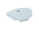 Deckel BET RBD 45° 100×125mm Stahl bandverzinkt Zink-Aluminium