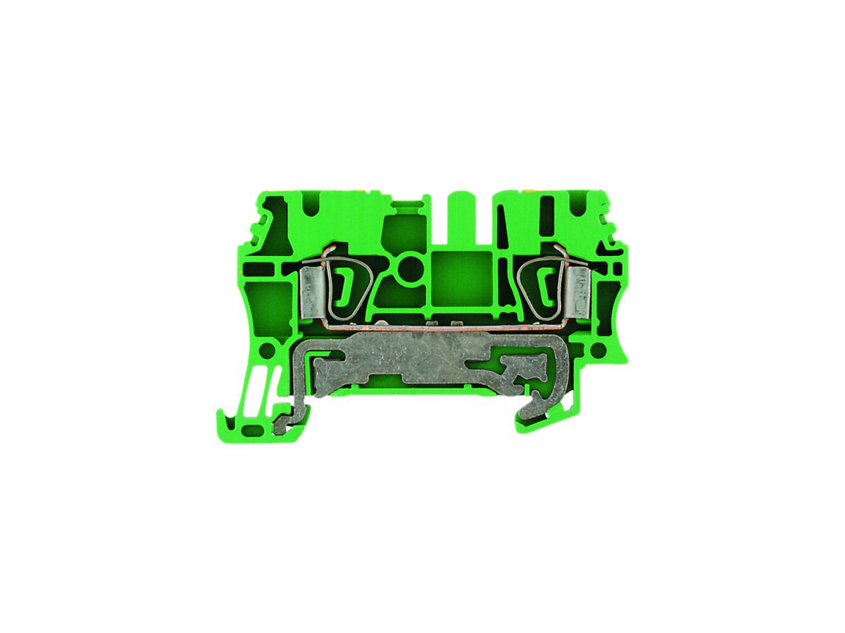 Schutzleiter-Reihenklemme Weidmüller ZPE 2.5 Zugfeder 2.5mm² grün-gelb