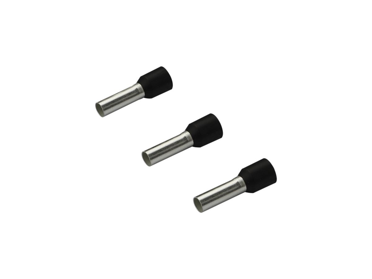 Aderendhülse Rittal AS 4050.785 6mm² 12mm schwarz 100Stk