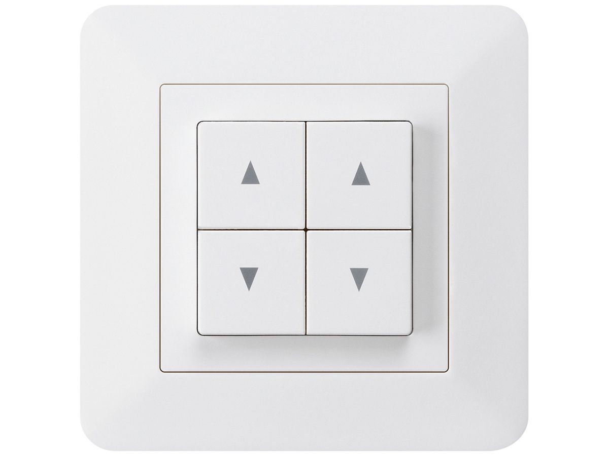 UP-Storentaster kallysto.trend weiss mit 4 Funktionstasten