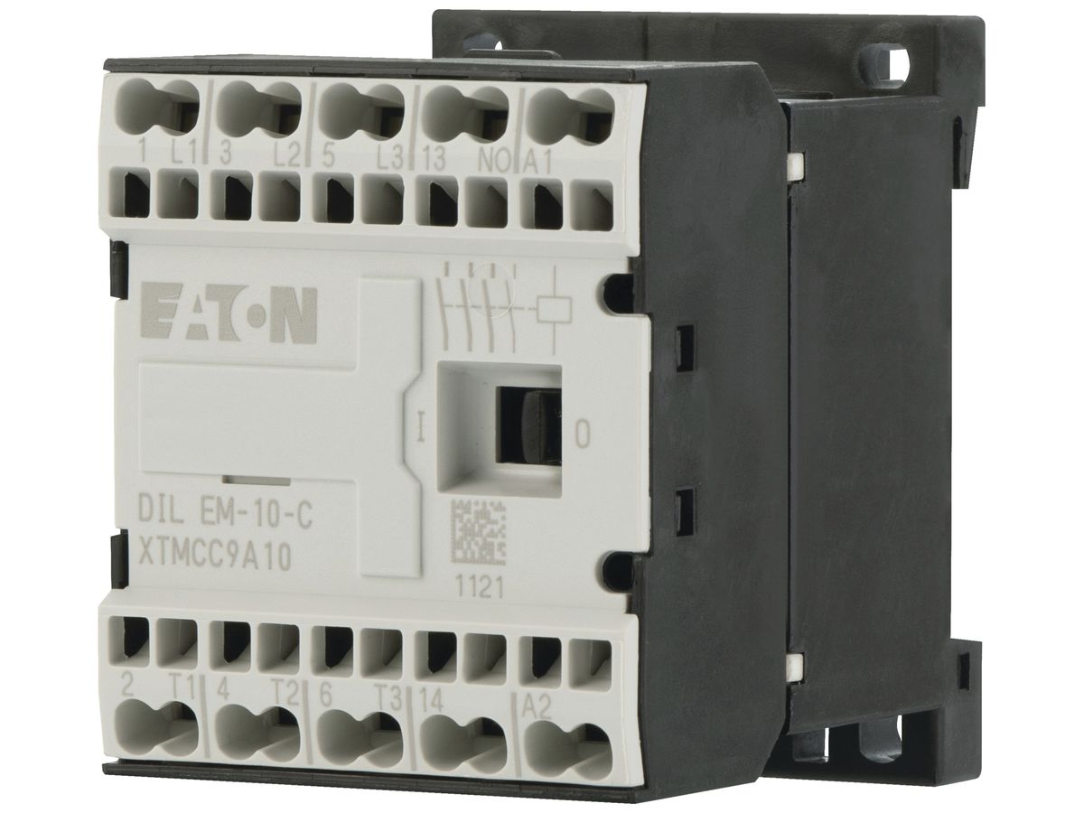Leistungsschütz Eaton DILEM-10-C 230V 230V AC 3NO 22A 9A 4kW 3kW 24…690V