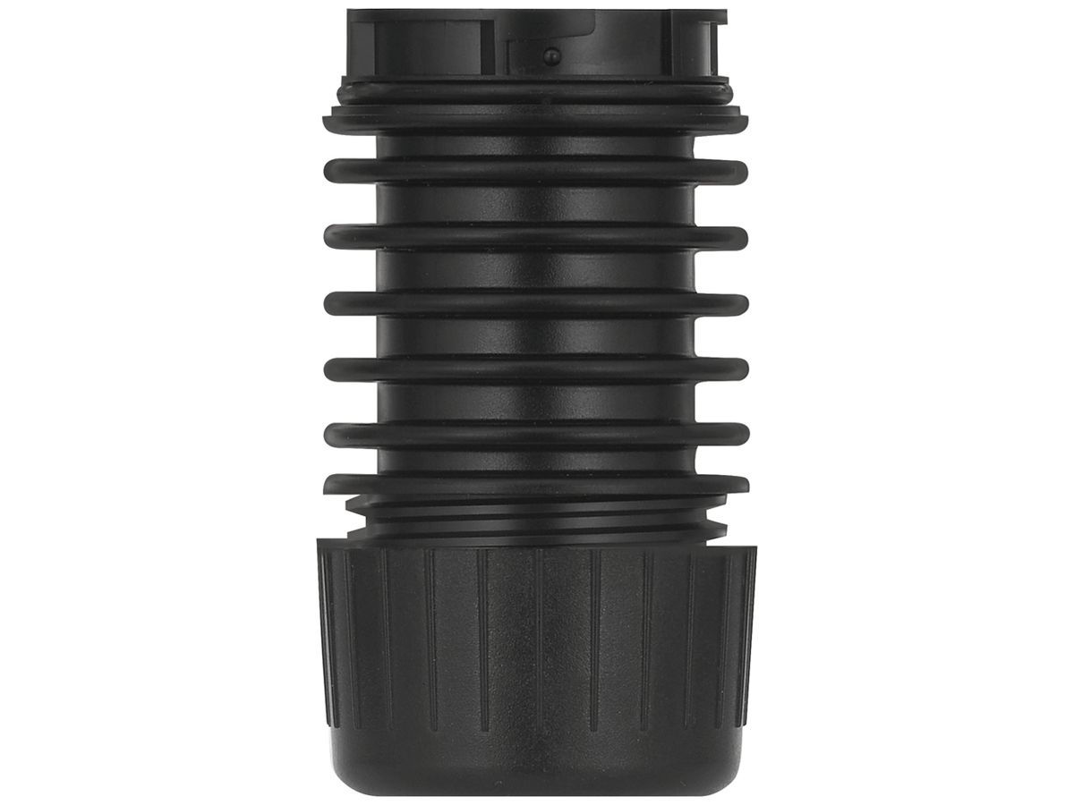 Adapter für Rohrmontage WERMA RM, schwarz