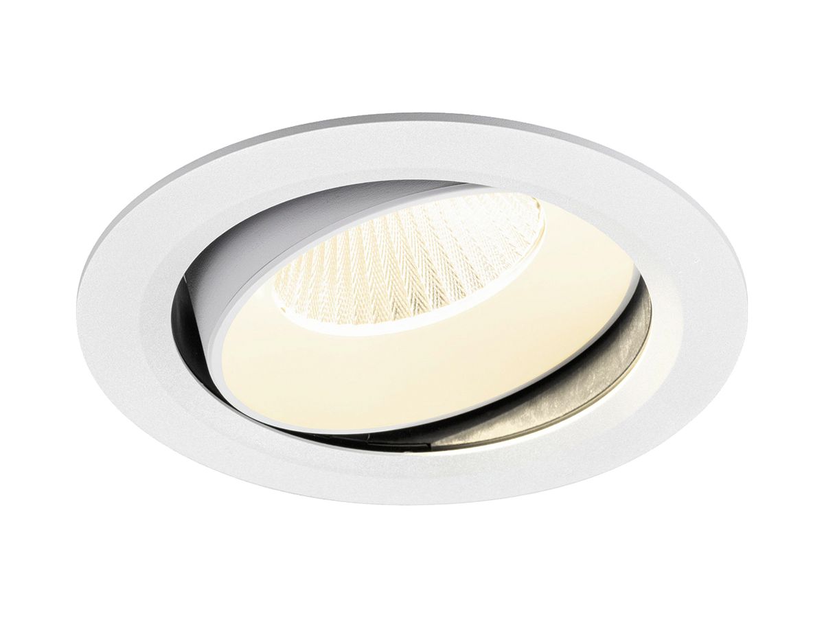 EB-LED-Spot SLV NUMINOS MOVE XL 24W 3800lm 4000K MB DALI DIM Ø190×116mm ws