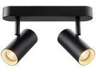 LED-Spot SLV NOBLO 12W 1450lm 927 DIM 240×105×127mm schwarz 2×Spot